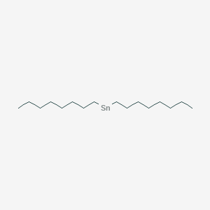 molecular formula C16H34Sn B090728 二正辛基锡 CAS No. 15231-44-4