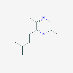 molecular formula C11H18N2 B090737 2,5-Diméthyl-3-(3-méthylbutyl)pyrazine CAS No. 18433-98-2