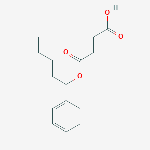 B090759 (1-Phenylpentyl) hydrogen succinate CAS No. 135-36-4