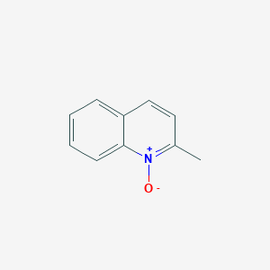 molecular formula C10H9NO B090784 2-甲基喹啉N-氧化物 CAS No. 1076-28-4