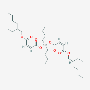 2-Ethylhexyl 6,6-dibutyl-14-ethyl-4,8,11-trioxo-5,7,12-trioxa-6-stannaoctadeca-2,9-dienoate