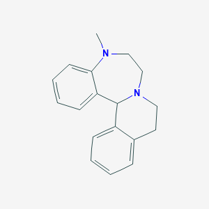 B090818 5-Methyl-6,7,9,10-tetrahydro-5H-isoquino(2,1-d)(1,4)benzodiazepine CAS No. 19007-31-9