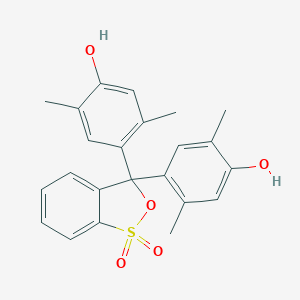 molecular formula C23H22O5S B090819 对二甲苯蓝 CAS No. 125-31-5
