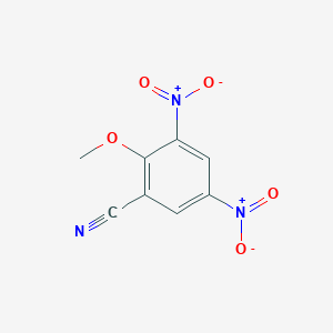 B090875 2-Methoxy-3,5-dinitrobenzonitrile CAS No. 19019-04-6