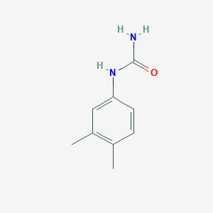 molecular formula C9H12N2O B090908 N-(3,4-二甲苯基)脲 CAS No. 114-79-4