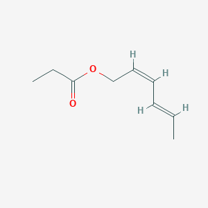 molecular formula C9H14O2 B090916 2,4-己二烯基丙酸酯 CAS No. 16491-25-1