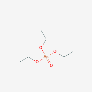 molecular formula C6H15AsO4 B090927 三乙基砷酸酯 CAS No. 15606-95-8