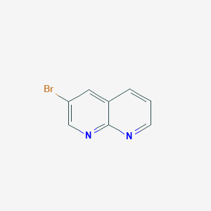molecular formula C8H5BrN2 B090940 3-溴-1,8-萘啶 CAS No. 17965-78-5
