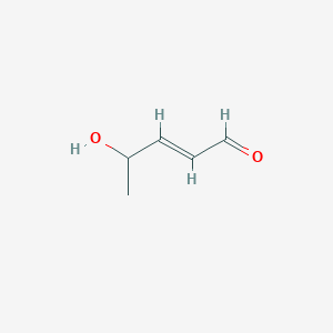 molecular formula C5H8O2 B090943 4-羟基戊醛 CAS No. 16931-17-2