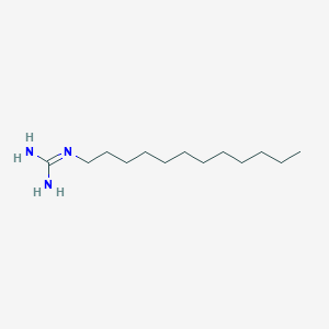 molecular formula C13H29N3 B090949 十二烷基胍 CAS No. 112-65-2