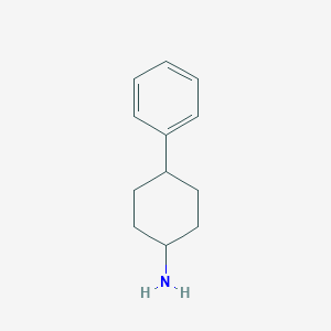 molecular formula C12H17N B009095 4-苯基环己胺 CAS No. 19992-45-1