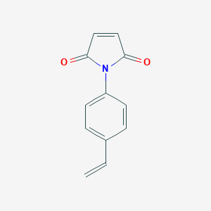 molecular formula C12H9NO2 B090952 N-(4-乙烯基苯基)马来酰亚胺 CAS No. 19007-91-1