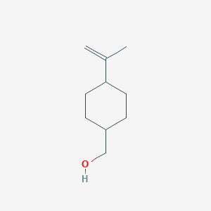 molecular formula C10H18O B090955 [4-(丙-1-烯-2-基)环己基]甲醇 CAS No. 18479-64-6