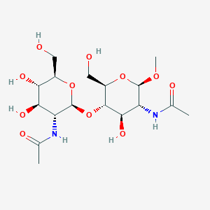 B090967 O-Methyl-di-N-acetyl beta-chitobioside CAS No. 19272-54-9