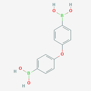 molecular formula C12H12B2O5 B090971 [4-(4-boronophenoxy)phenyl]boronic Acid CAS No. 19014-29-0