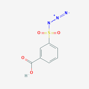molecular formula C7H5N3O4S B091013 3-叠氮磺酰基苯甲酸 CAS No. 15980-11-7