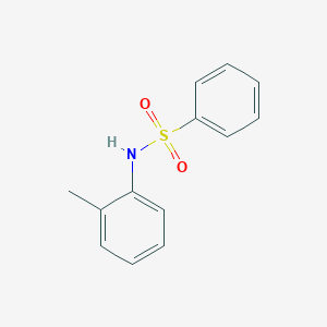 molecular formula C13H13NO2S B091015 苯磺酰邻甲苯胺 CAS No. 18457-86-8