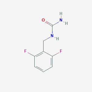 molecular formula C8H8F2N2O B091039 Urea, (2,6-difluorobenzyl)- CAS No. 17751-24-5