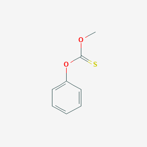 molecular formula C8H8O2S B091042 Methoxy(phenoxy)methanethione CAS No. 1007-37-0