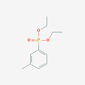 molecular formula C11H17O3P B091049 Diethyl (3-methylphenyl)phosphonate CAS No. 15286-13-2