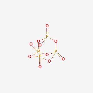 molecular formula P2O5<br>O10P4 B091053 十氧化四磷 CAS No. 16752-60-6