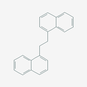 molecular formula C22H18 B091055 1,2-二(1-萘基)乙烷 CAS No. 15374-45-5