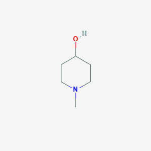 molecular formula C6H13NO B091101 1-Methylpiperidin-4-ol CAS No. 106-52-5