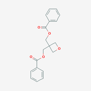 molecular formula C19H18O5 B091137 3,3-Oxetanedimethanol, dibenzoate CAS No. 19300-65-3
