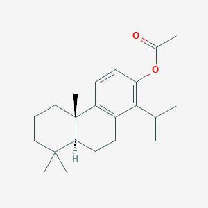molecular formula C22H32O2 B091139 托塔醇乙酸酯 CAS No. 15340-82-6