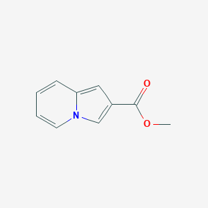 molecular formula C10H9NO2 B091153 吲哚啉-2-羧酸甲酯 CAS No. 16959-62-9