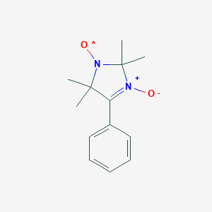 molecular formula C13H17N2O2 B091160 2,2,5,5-四甲基-4-苯基-3-咪唑啉-3-氧化物-1-氧基 CAS No. 18796-03-7