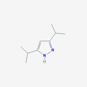 molecular formula C9H16N2 B091163 3,5-二异丙基吡唑 CAS No. 17536-00-4
