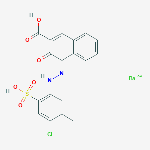 B091165 Barium 4-[(4-chloro-5-methyl-2-sulphonatophenyl)azo]-3-hydroxy-2-naphthoate CAS No. 17814-20-9
