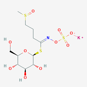 B091168 potassium;[(Z)-[4-methylsulfinyl-1-[(2S,3R,4S,5S,6R)-3,4,5-trihydroxy-6-(hydroxymethyl)oxan-2-yl]sulfanylbutylidene]amino] sulfate CAS No. 15592-34-4