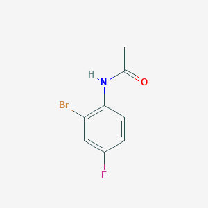 molecular formula C8H7BrFNO B091175 N-(2-溴-4-氟苯基)乙酰胺 CAS No. 1009-22-9