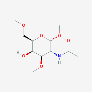 B091178 alpha-D-Galactopyranoside, methyl 2-(acetylamino)-2-deoxy-3,6-di-O-methyl- CAS No. 17296-04-7