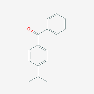 molecular formula C16H16O B091202 甲苯酮，[4-(1-甲基乙基)苯基]苯基- CAS No. 18864-76-1