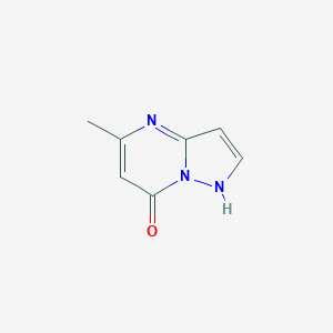 molecular formula C7H7N3O B091213 5-甲基吡唑并[1,5-a]嘧啶-7-醇 CAS No. 16082-26-1