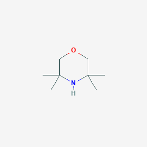 molecular formula C8H17NO B091214 3,3,5,5-四甲基吗啉 CAS No. 19412-12-5