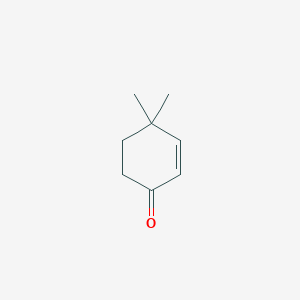 molecular formula C8H12O B091216 4,4-Dimethyl-2-cyclohexen-1-one CAS No. 1073-13-8