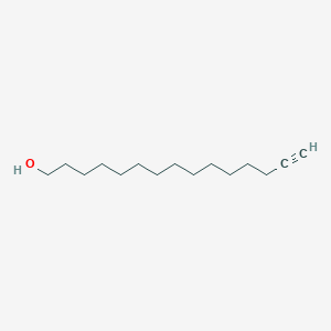 molecular formula C15H28O B091259 十五碳-14-炔-1-醇 CAS No. 18202-13-6