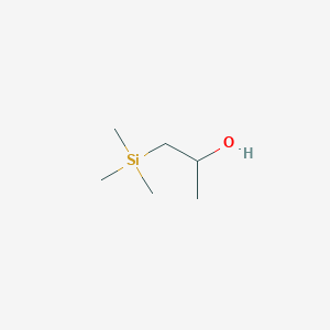 molecular formula C6H16OSi B091263 2-Propanol, 1-(trimethylsilyl)- CAS No. 18182-10-0
