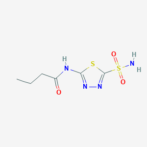 molecular formula C6H10N4O3S2 B091272 丁唑酰胺 CAS No. 16790-49-1