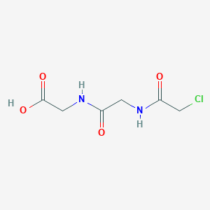 molecular formula C6H9ClN2O4 B091276 氯乙酰基甘氨酰甘氨酸 CAS No. 15474-96-1