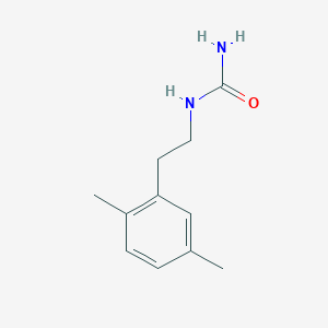 molecular formula C11H16N2O B091290 2,5-Dimethylphenethylurea CAS No. 17291-89-3