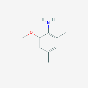 molecular formula C9H13NO B091305 2-甲氧基-4,6-二甲基苯胺 CAS No. 18087-07-5