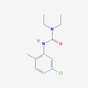 molecular formula C12H17ClN2O B091318 3-(5-Chloro-2-methylphenyl)-1,1-diethylurea CAS No. 15545-54-7