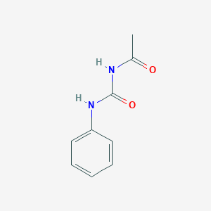 molecular formula C9H10N2O2 B091322 1-乙酰基-3-苯基脲 CAS No. 102-03-4