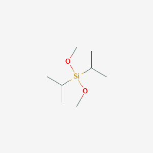 molecular formula C8H20O2Si B091332 二异丙基二甲氧基硅烷 CAS No. 18230-61-0