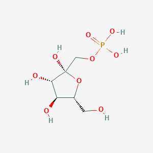 molecular formula C6H13O9P B091348 果糖-1-磷酸 CAS No. 15978-08-2